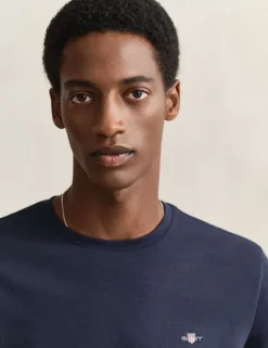 Pure Cotton Crew Neck T-Shirt