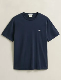 Pure Cotton Crew Neck T-Shirt