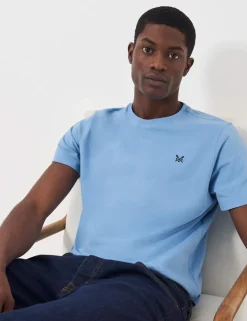 Pure Cotton Crew Neck T-Shirt