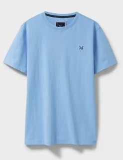 Pure Cotton Crew Neck T-Shirt