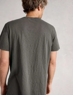 Pure Cotton Crew Neck T-Shirt