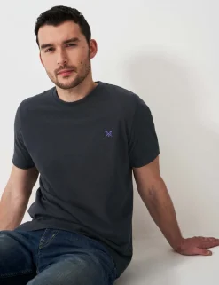 Pure Cotton Crew Neck T-Shirt