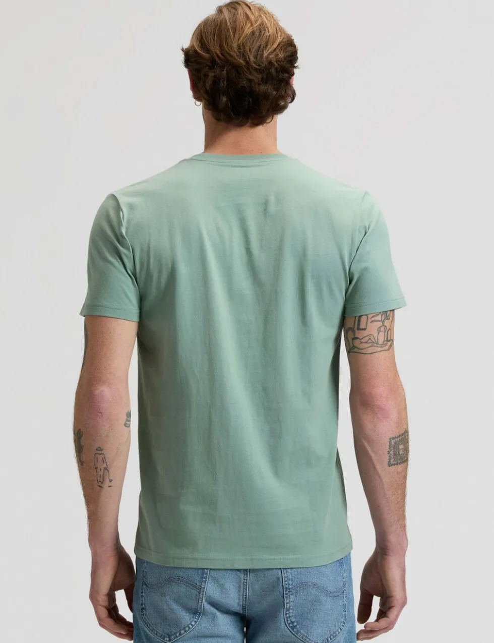 Pure Cotton Crew Neck T-Shirt