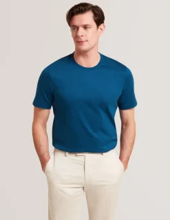 Pure Cotton Crew Neck T-Shirt