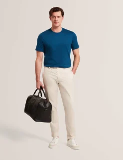 Pure Cotton Crew Neck T-Shirt