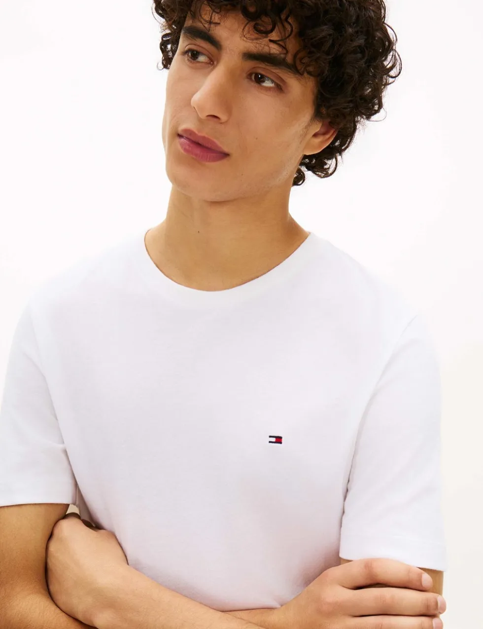Pure Cotton Crew Neck T-Shirt