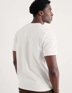 Pure Cotton Crew Neck T-Shirt