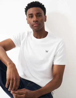 Pure Cotton Crew Neck T-Shirt