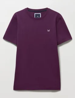 Pure Cotton Crew Neck T-Shirt