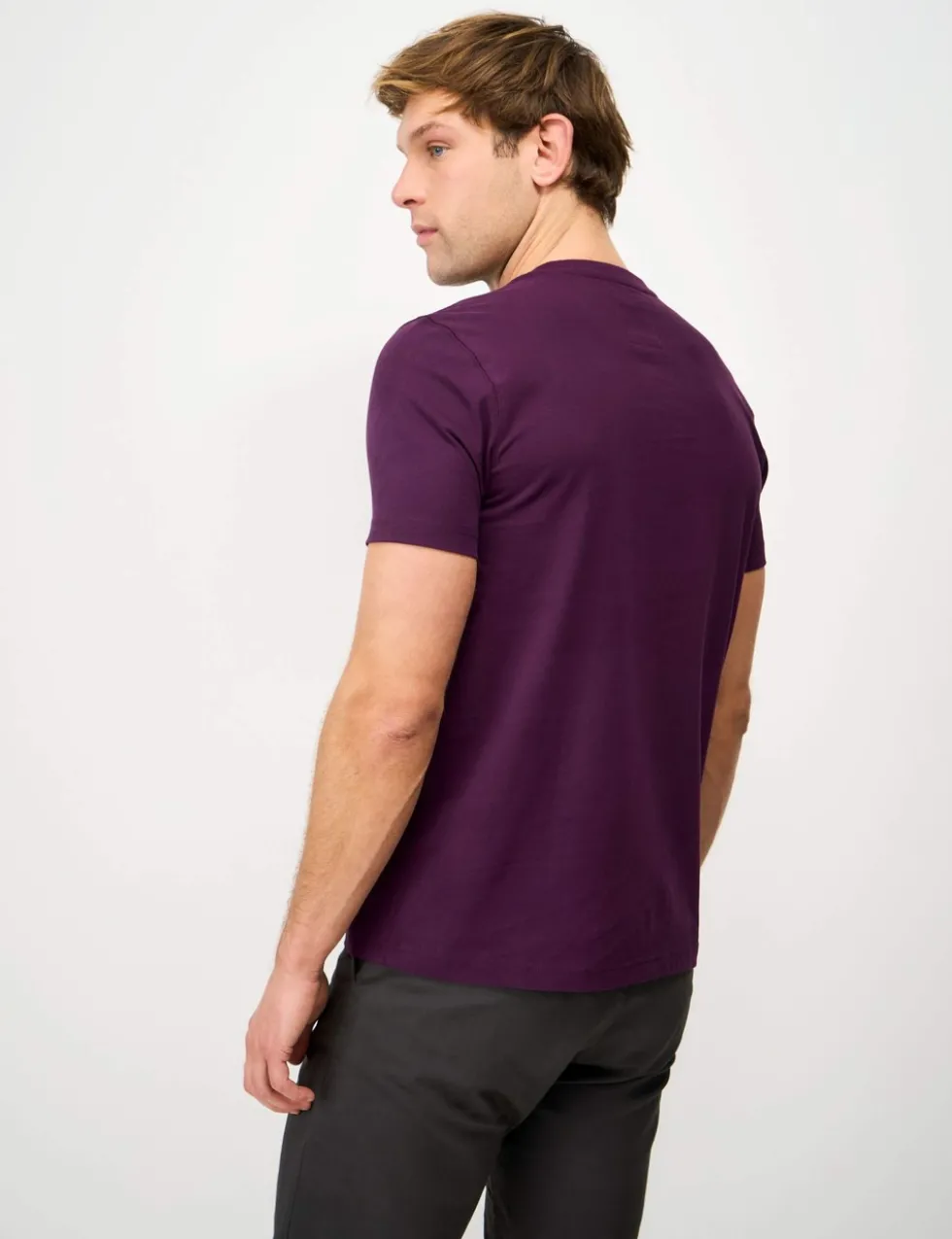 Pure Cotton Crew Neck T-Shirt