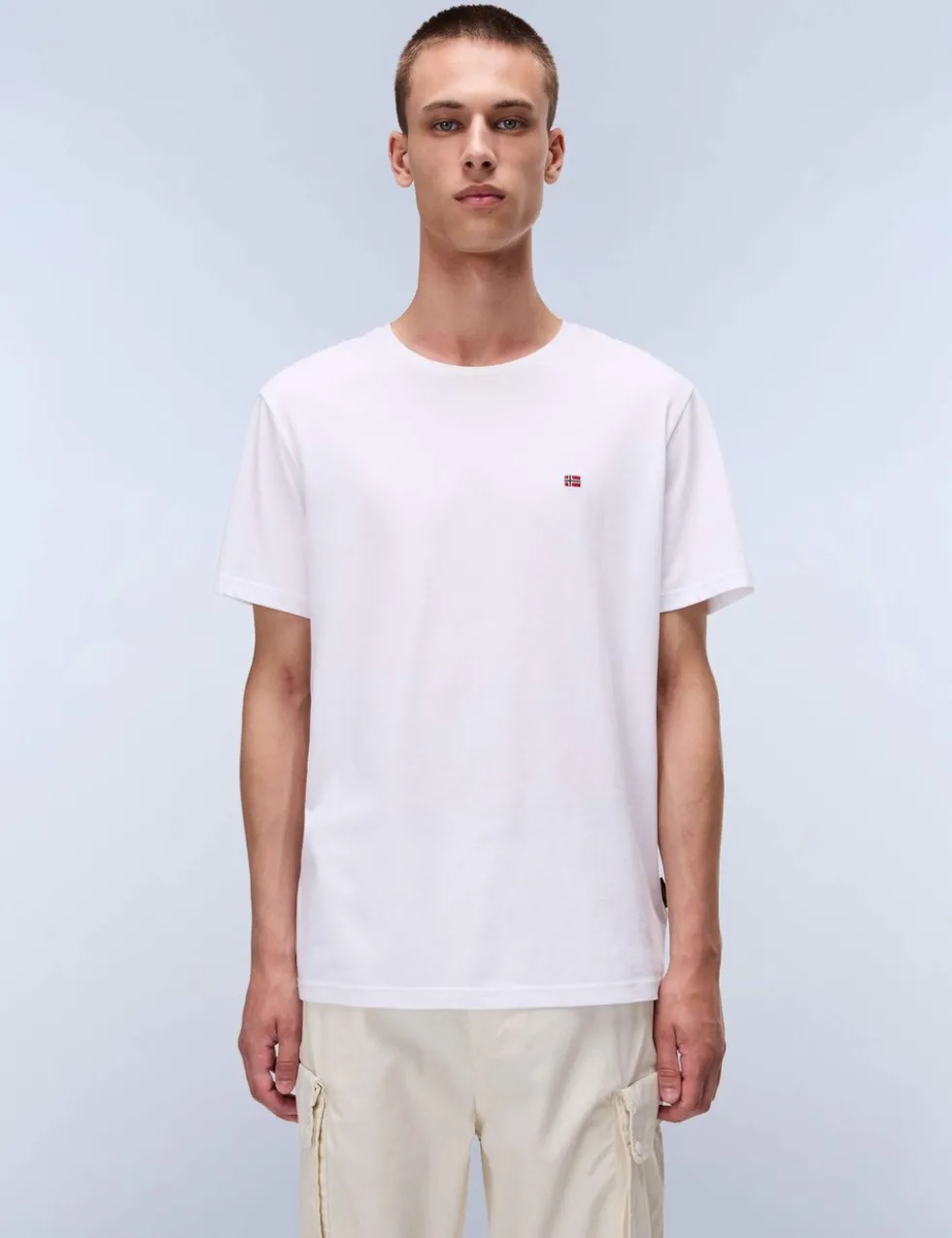 Pure Cotton Crew Neck T-Shirt