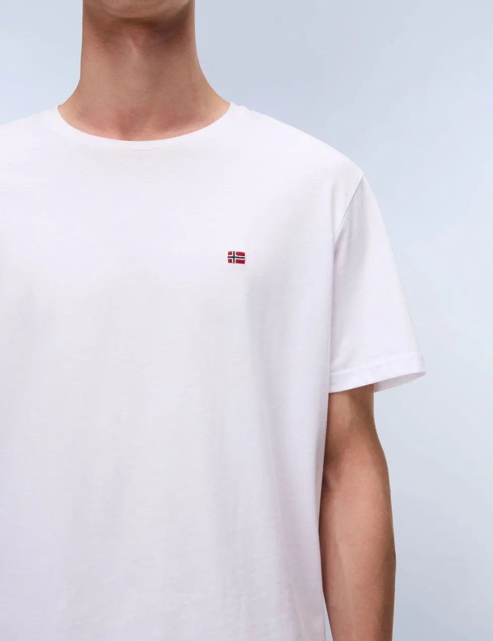 Pure Cotton Crew Neck T-Shirt