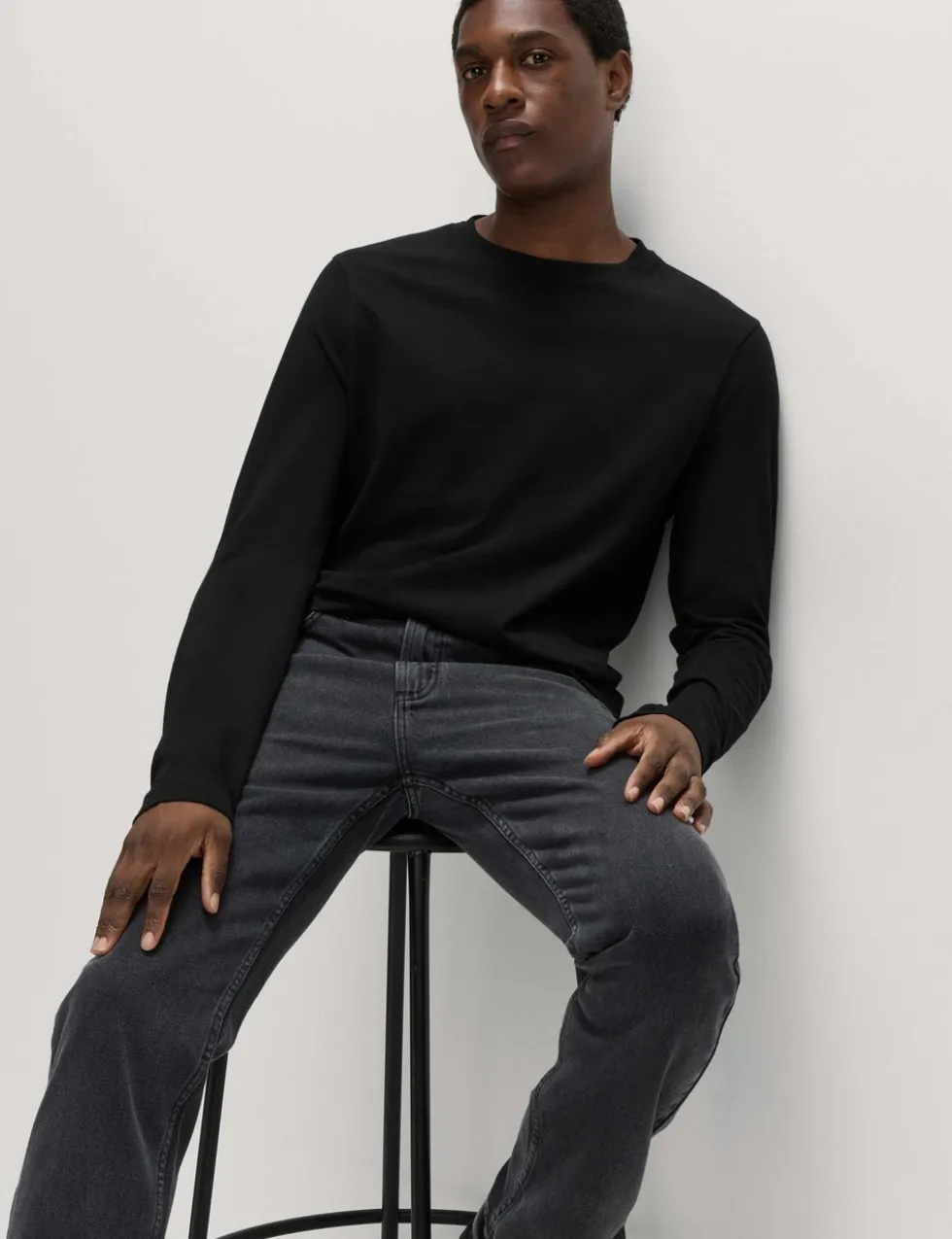 Pure Cotton Crew Neck T-Shirt