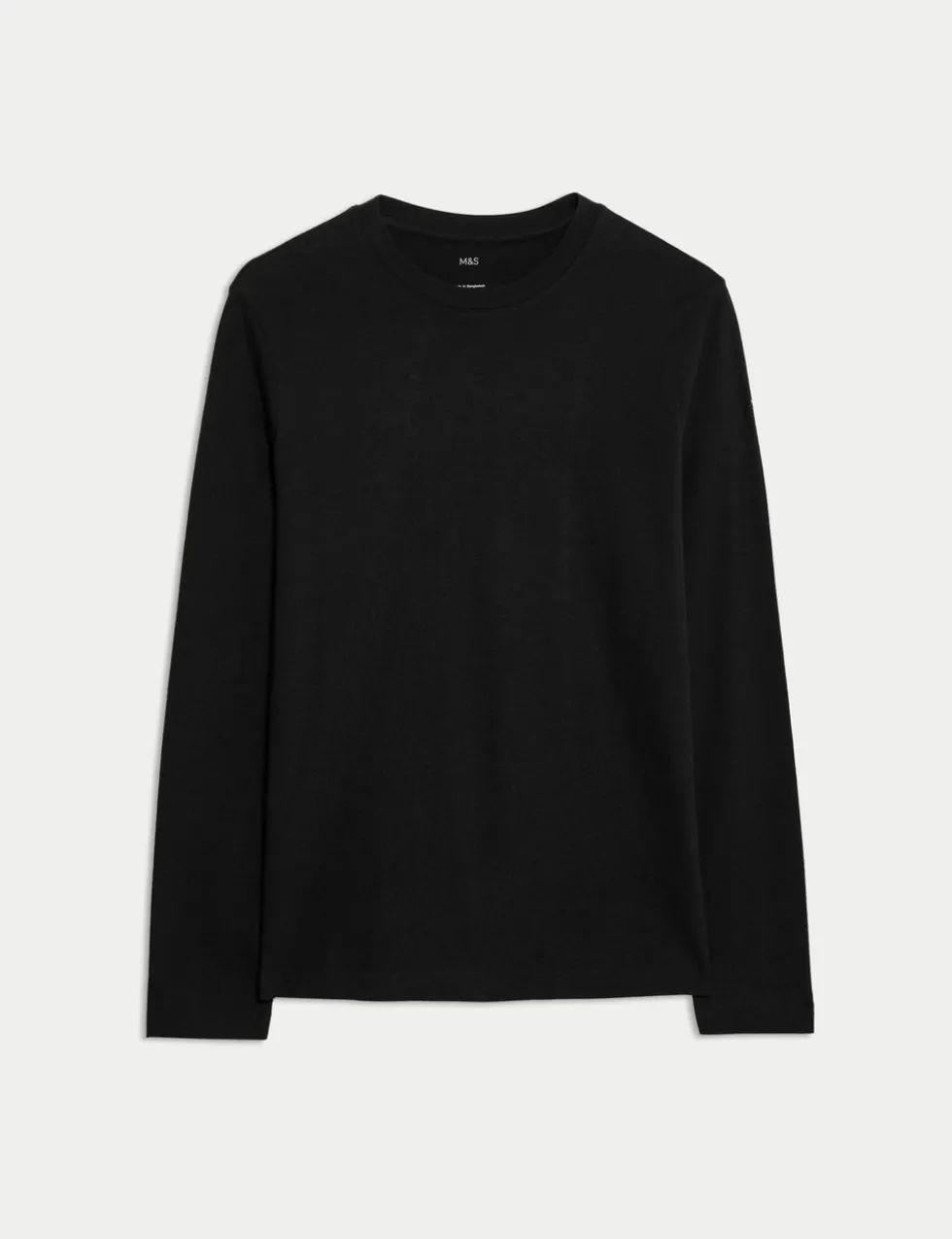 Pure Cotton Crew Neck T-Shirt