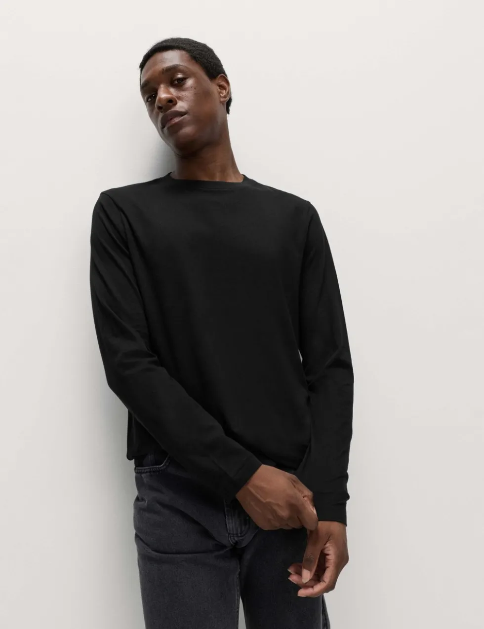 Pure Cotton Crew Neck T-Shirt
