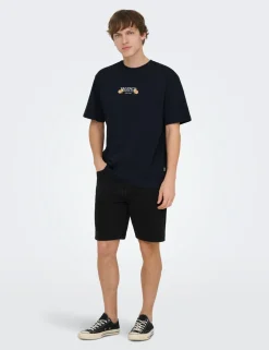 Pure Cotton Crew Neck T-Shirt