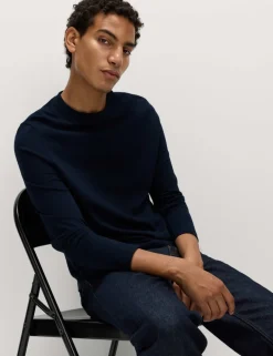 Pure Cotton Crew Neck T-Shirt