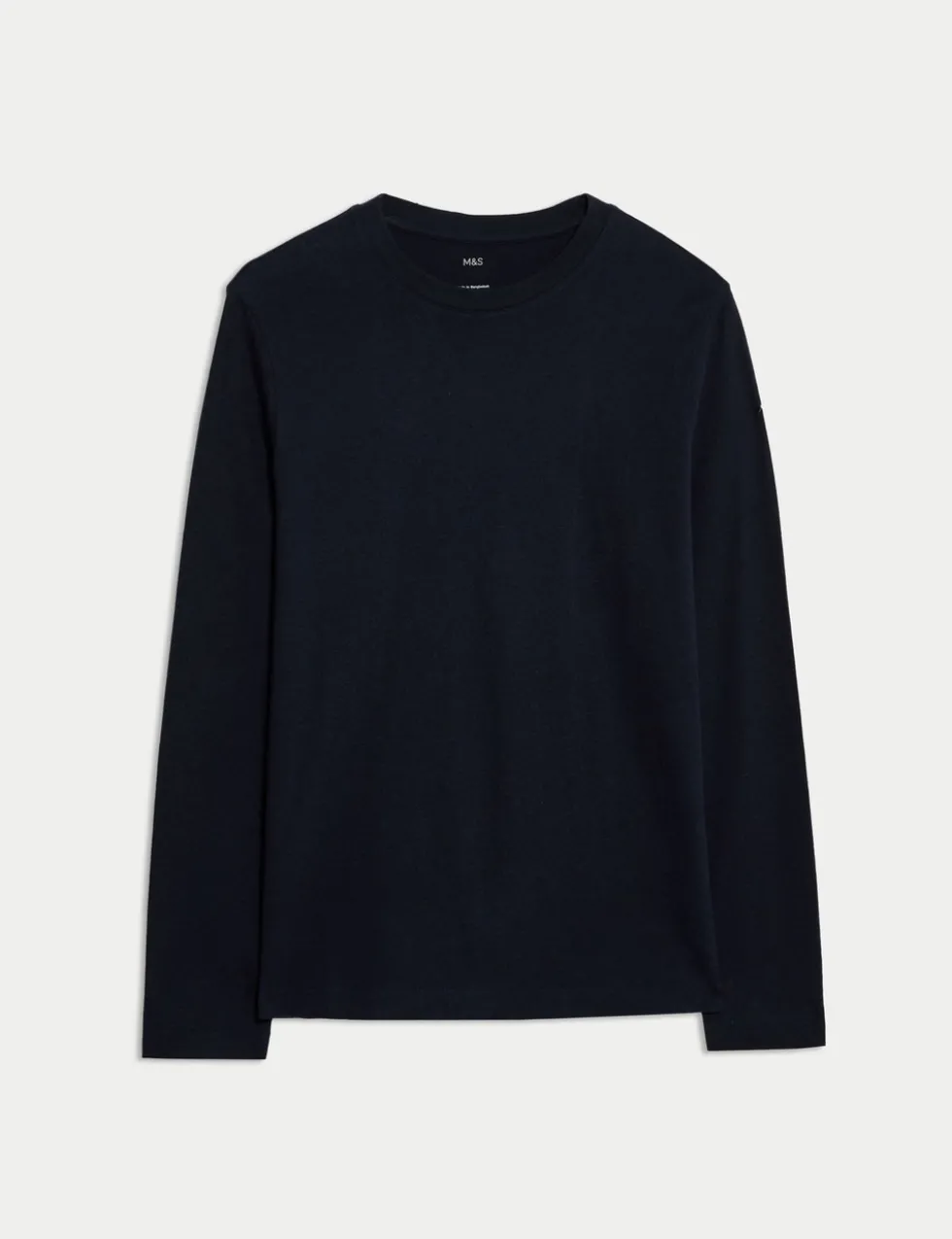 Pure Cotton Crew Neck T-Shirt