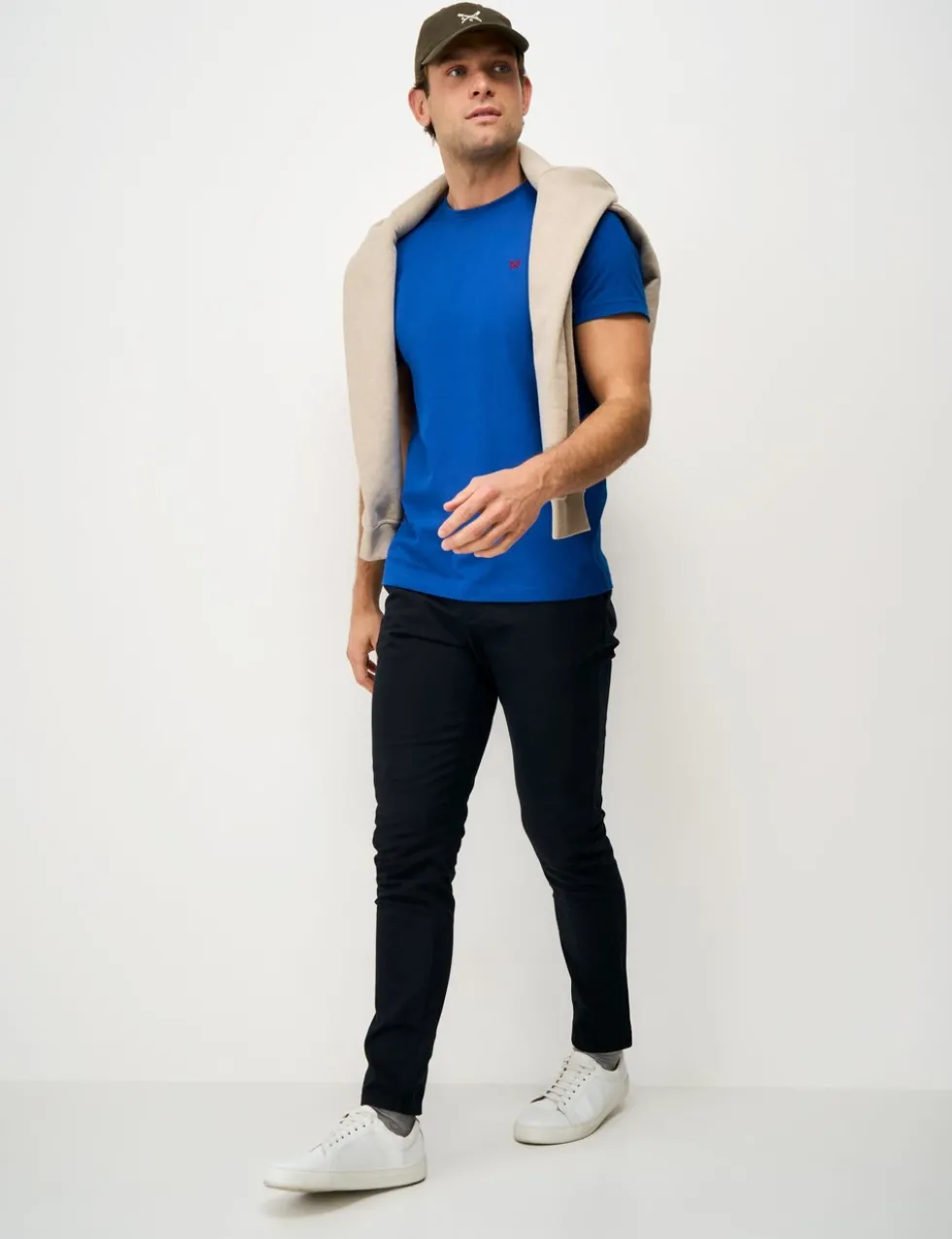 Pure Cotton Crew Neck T-Shirt