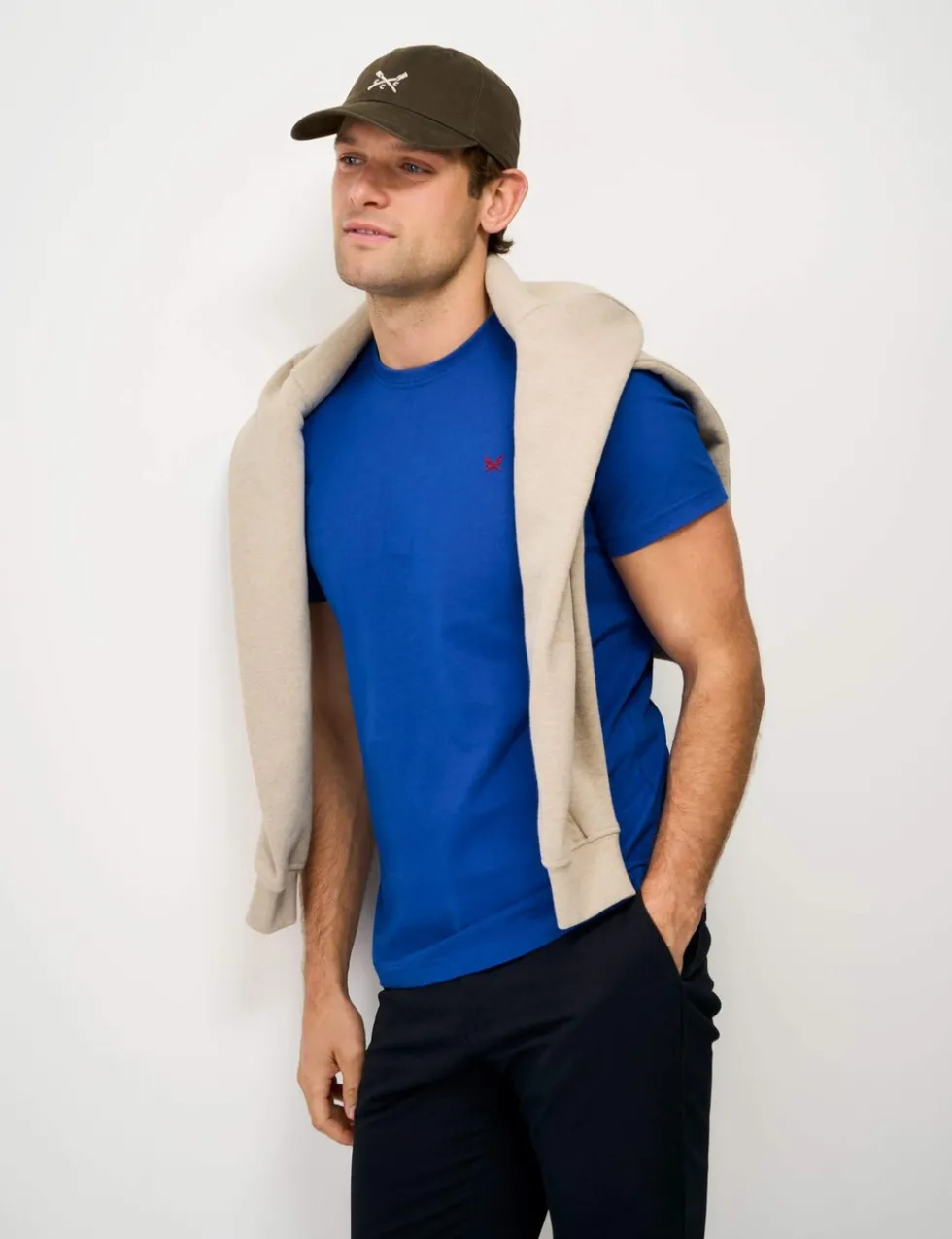 Pure Cotton Crew Neck T-Shirt
