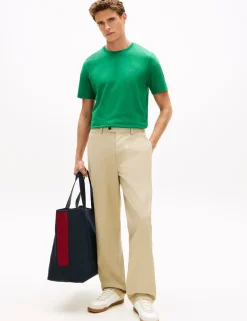 Pure Cotton Crew Neck T-Shirt