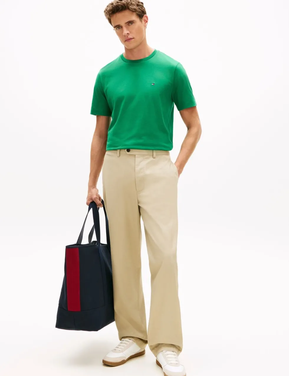 Pure Cotton Crew Neck T-Shirt