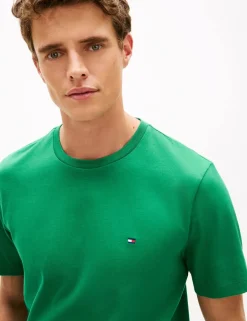 Pure Cotton Crew Neck T-Shirt