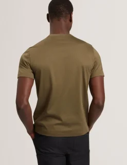 Pure Cotton Crew Neck T-Shirt