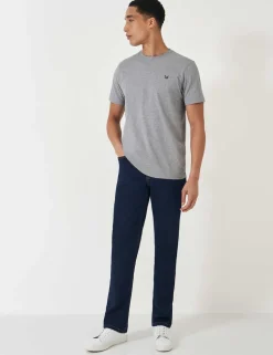 Pure Cotton Crew Neck T-Shirt