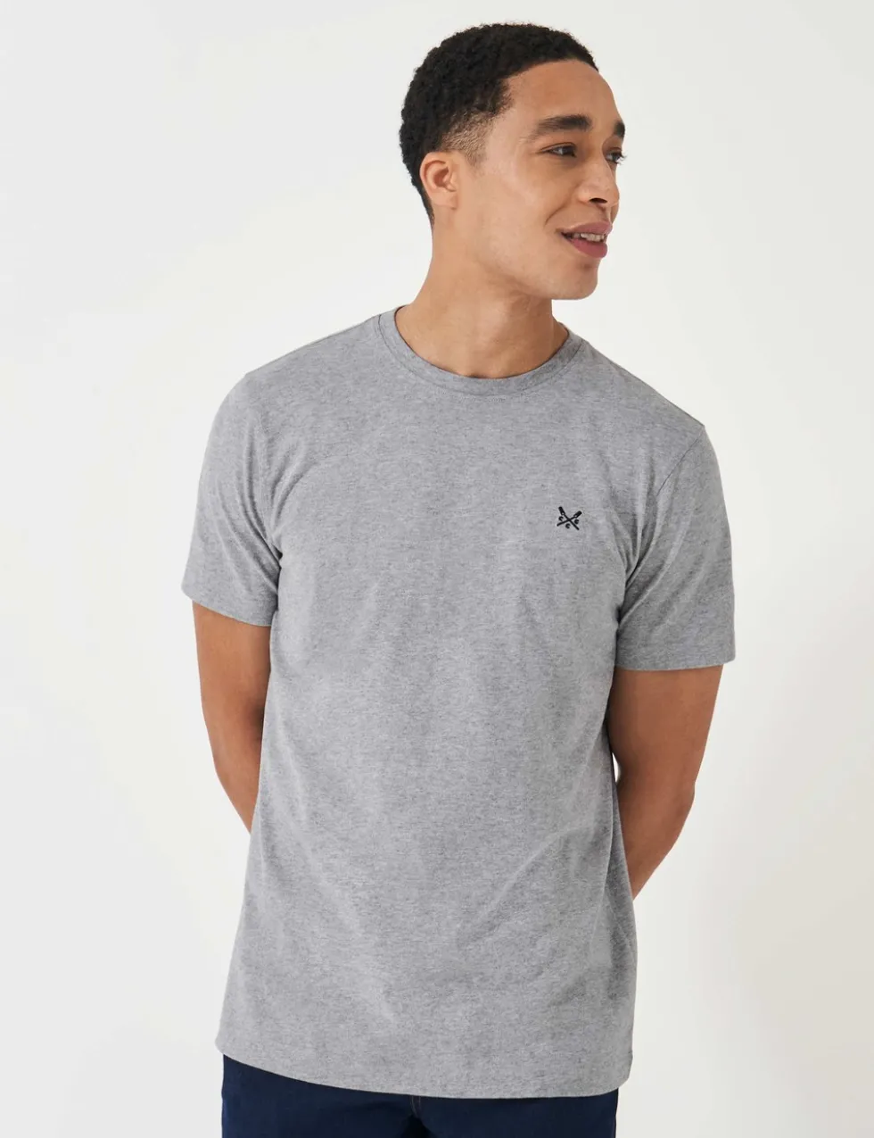 Pure Cotton Crew Neck T-Shirt