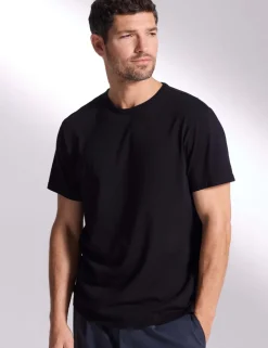 Pure Cotton Crew Neck T-Shirt