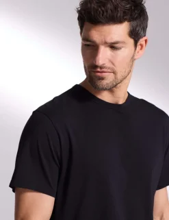 Pure Cotton Crew Neck T-Shirt