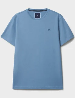Pure Cotton Crew Neck T-Shirt