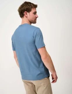 Pure Cotton Crew Neck T-Shirt