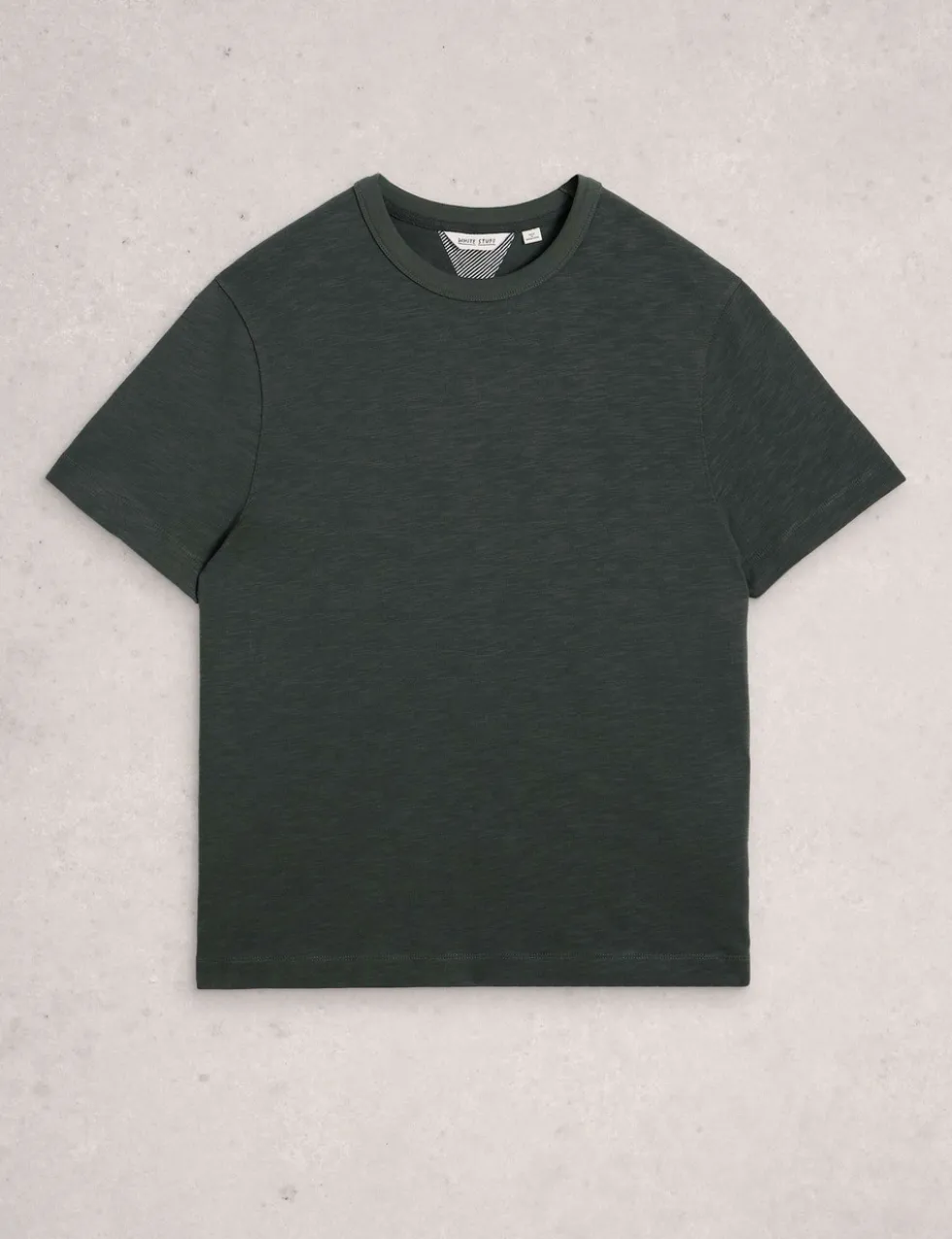 Pure Cotton Crew Neck T-Shirt