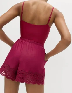 Pure Cotton Cutwork Beach Shorts