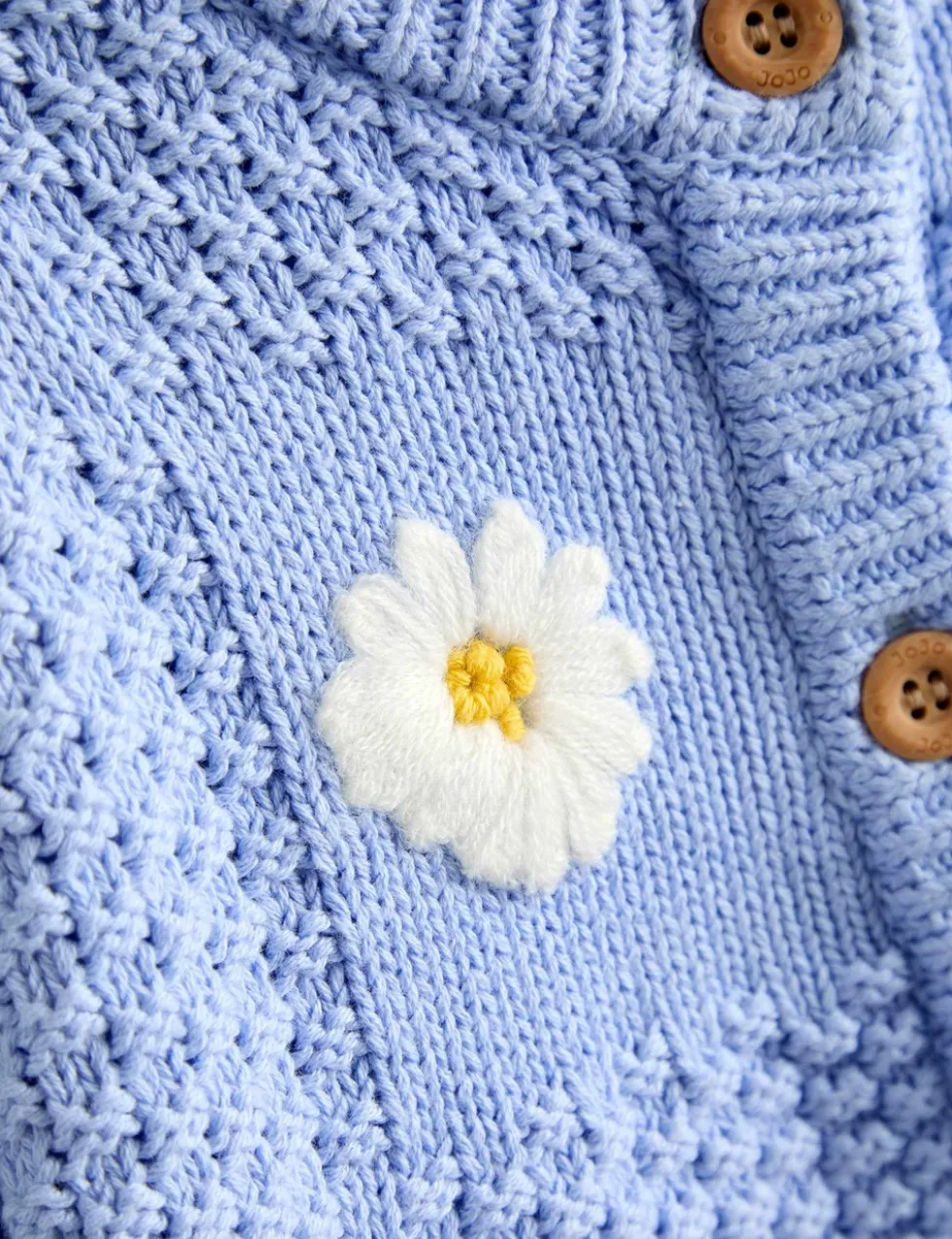Pure Cotton Daisy Cardigan (6 Mths-9 Yrs)