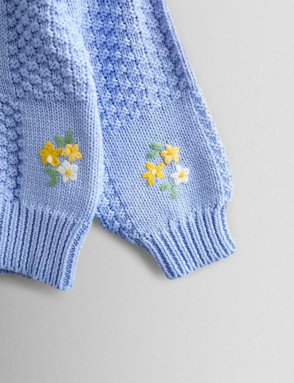 Pure Cotton Daisy Cardigan (6 Mths-9 Yrs)