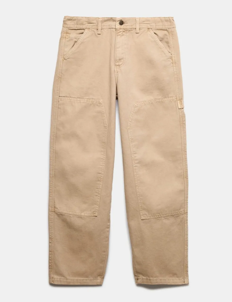 Pure Cotton Denim Baggy Fit Jeans (6-16 Yrs)