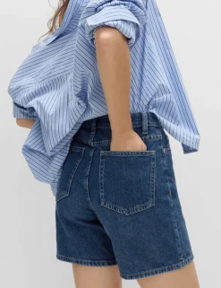 Pure Cotton Denim Classic Shorts