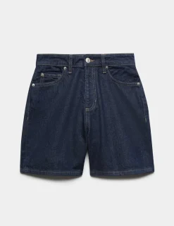 Pure Cotton Denim Classic Shorts