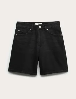 Pure Cotton Denim Classic Shorts