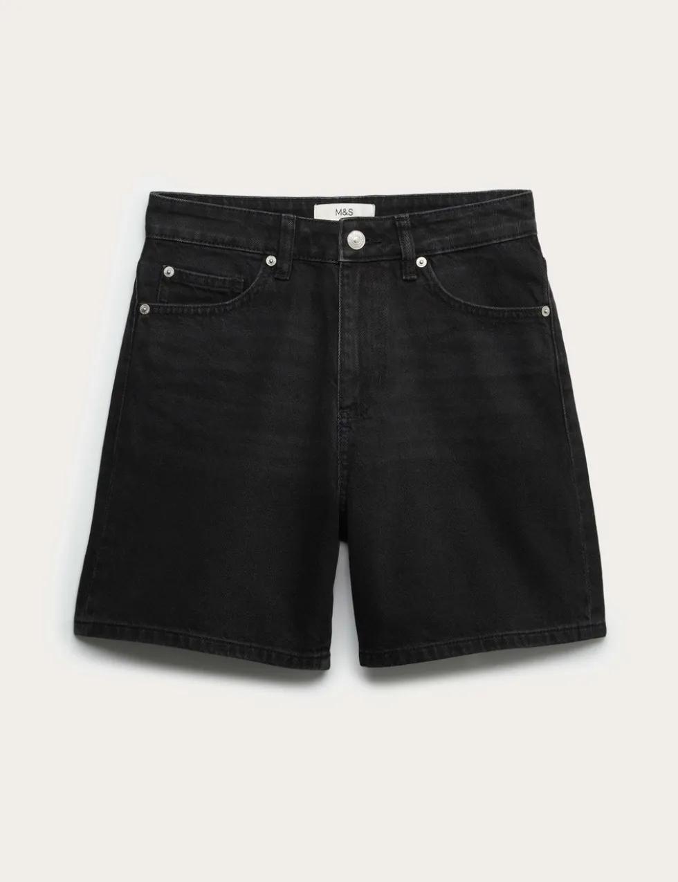 Pure Cotton Denim Classic Shorts