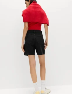 Pure Cotton Denim Classic Shorts