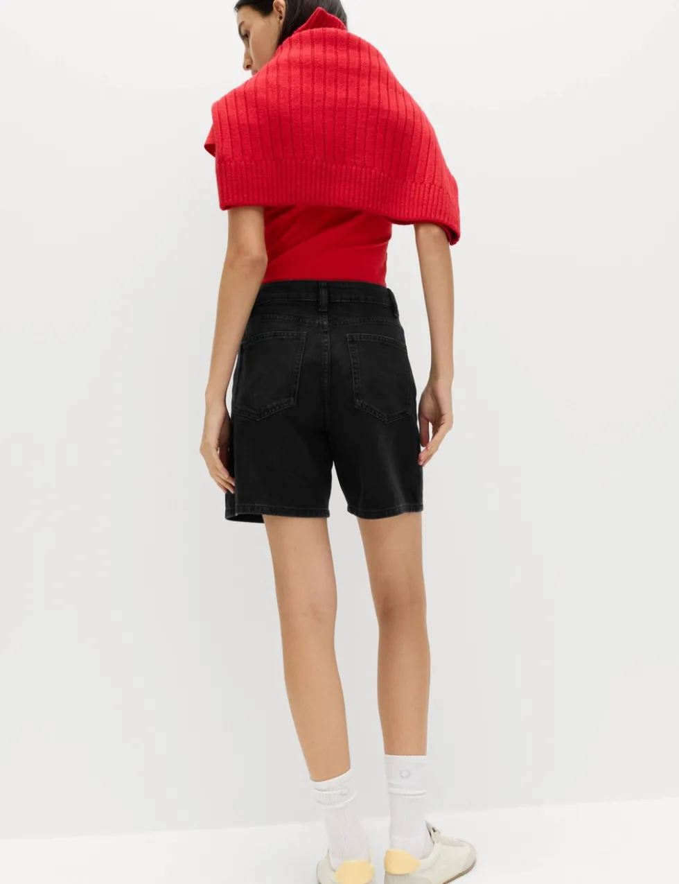 Pure Cotton Denim Classic Shorts