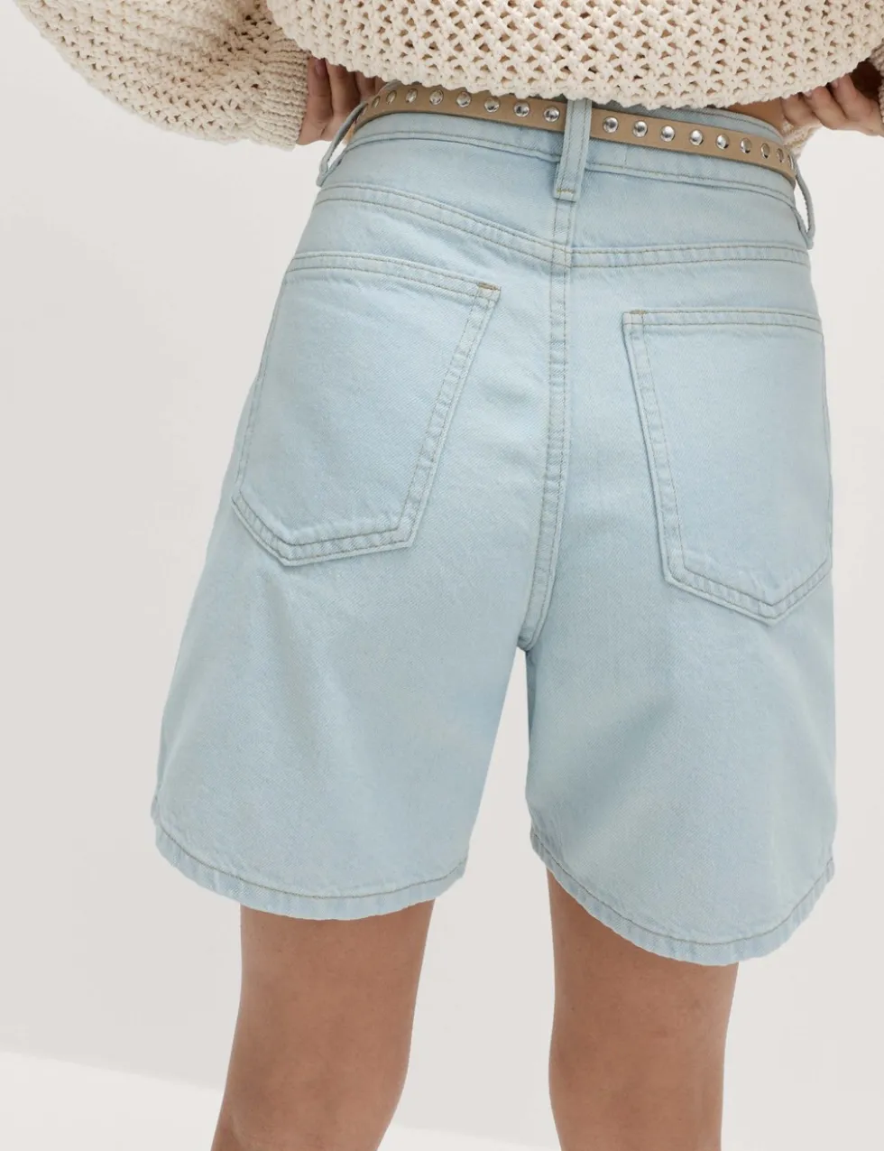 Pure Cotton Denim Classic Shorts