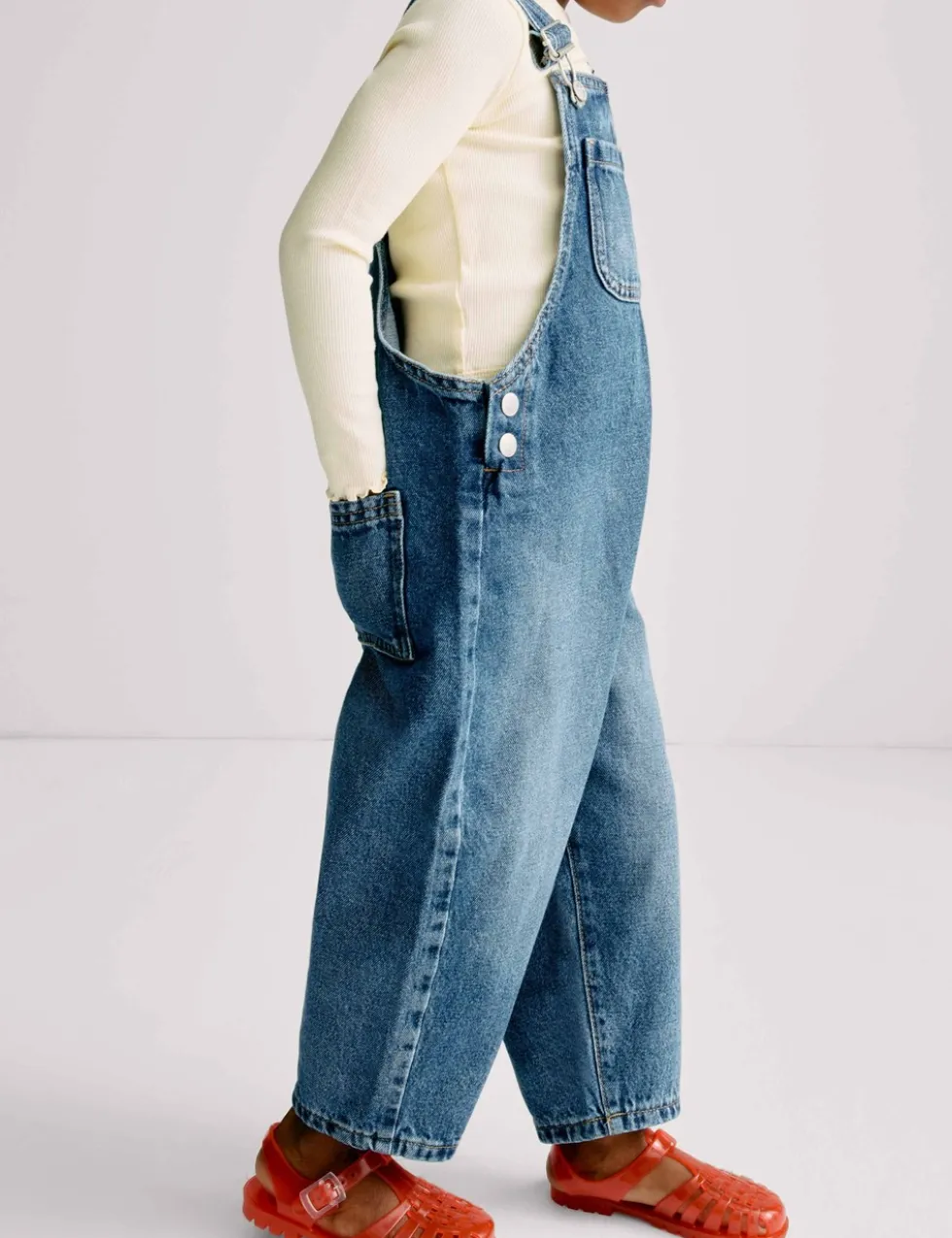 Pure Cotton Denim Dungarees (2-8 Yrs)