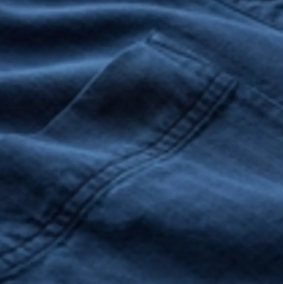 Pure Cotton Denim Relaxed Jacket