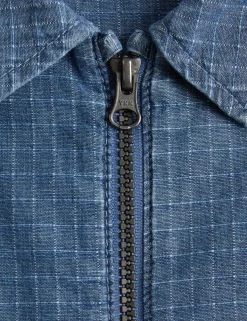 Pure Cotton Denim Ripstop Jacket (2-8 Yrs)