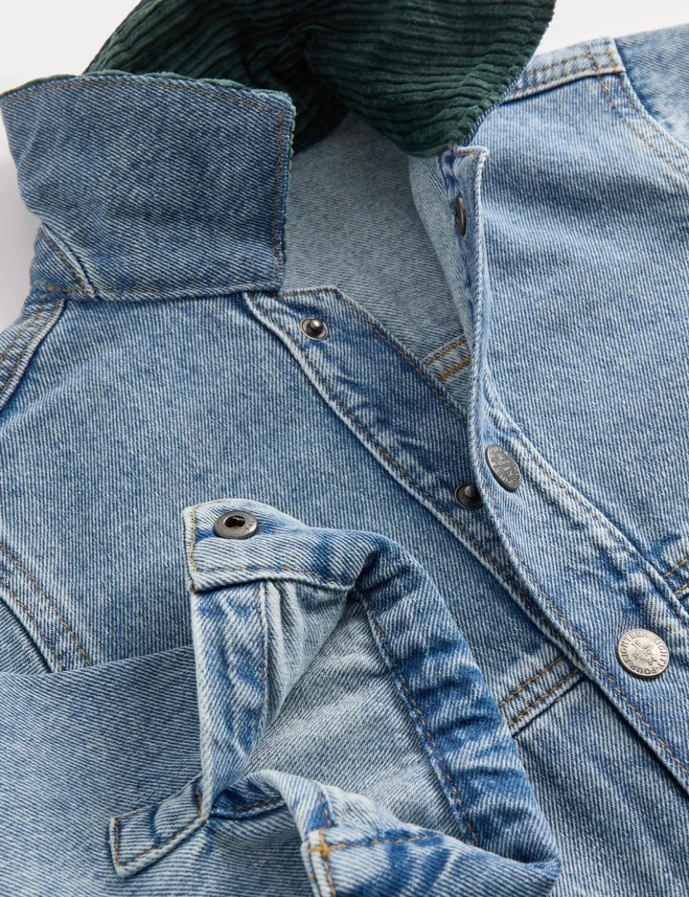 Pure Cotton Denim Shacket (2-8 Yrs)